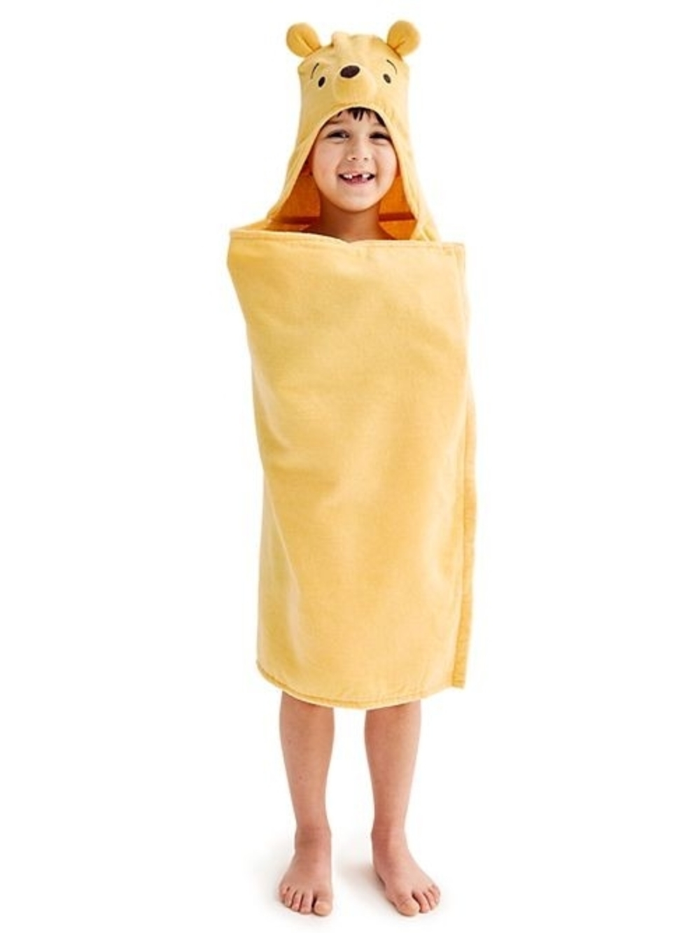 New With Tags Disney's Winnie The Pooh Hooded Bath Wrap by The Big One Kids
